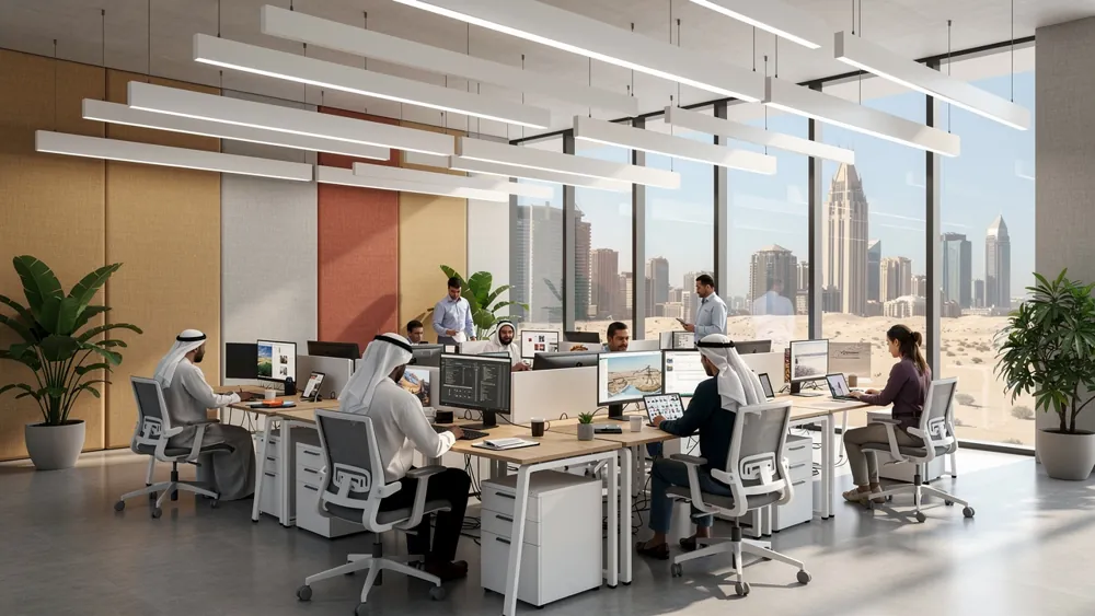 Offices and software houses