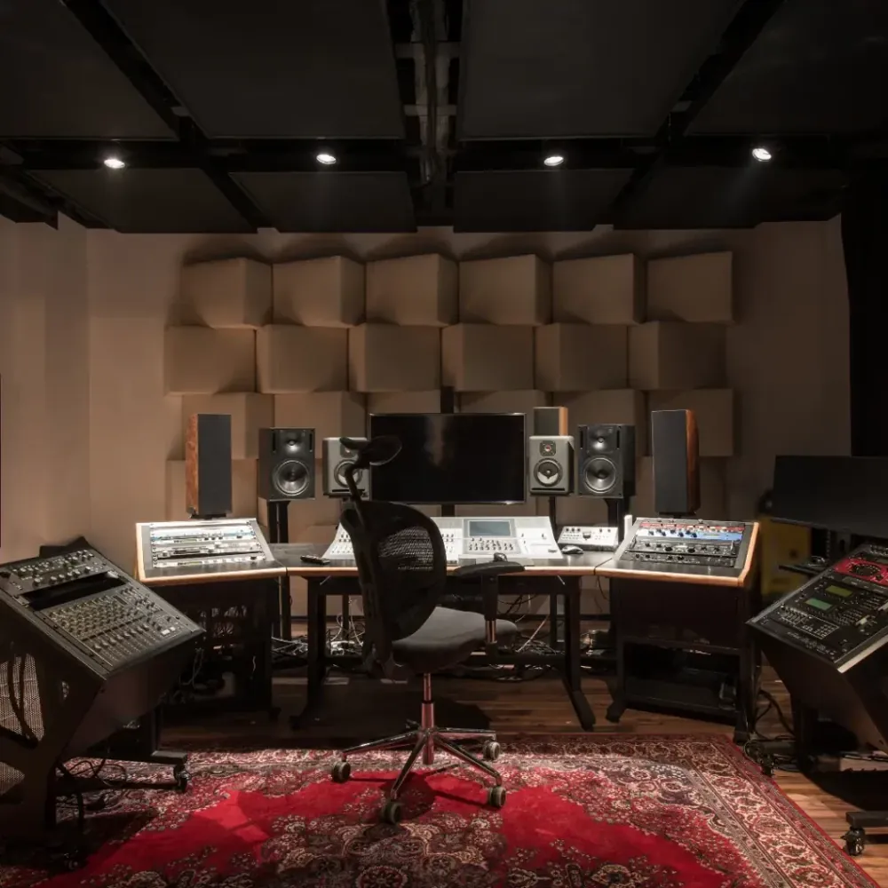 Recording and podcast studios